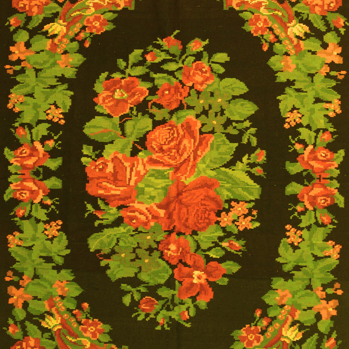 Medallion Yellow French Rug, tr920yw