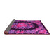 Sideview of Medallion Pink French Rug, tr920pnk