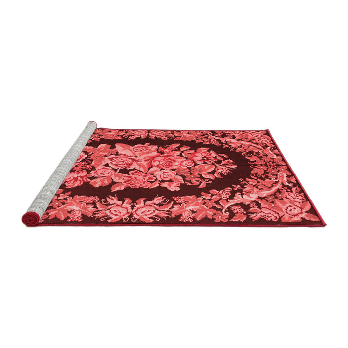 French Red Washable Rugs