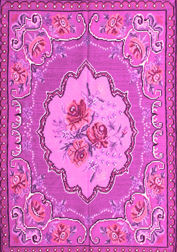 Medallion Pink French Rug, tr922pnk