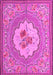 Medallion Pink French Rug, tr922pnk