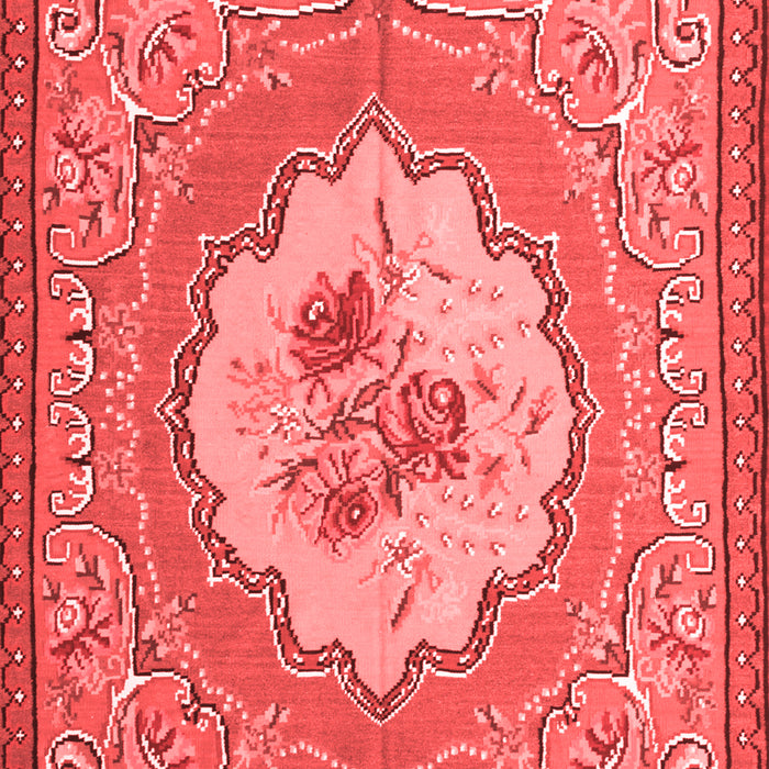 Medallion Red French Area Rugs