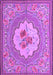 Medallion Purple French Rug, tr922pur