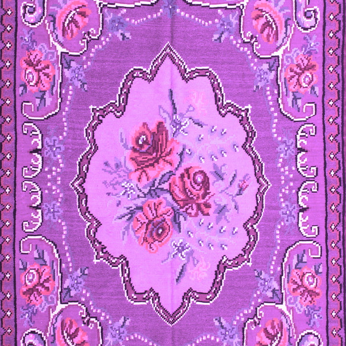 Medallion Purple French Rug, tr922pur