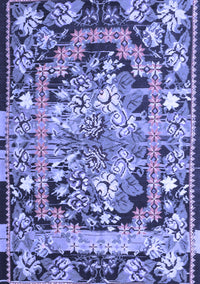 Medallion Blue French Rug, tr923blu