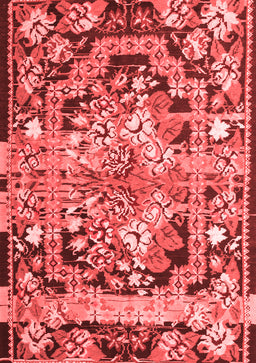 Medallion Red French Area Rugs