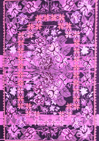 Medallion Purple French Rug, tr923pur