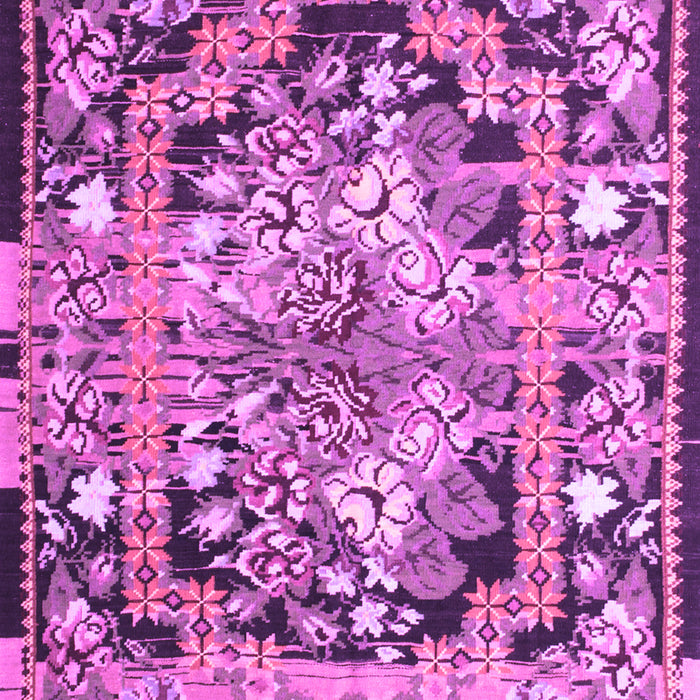 Medallion Purple French Rug, tr923pur