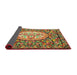 Sideview of Traditional Red Medallion Rug, tr925