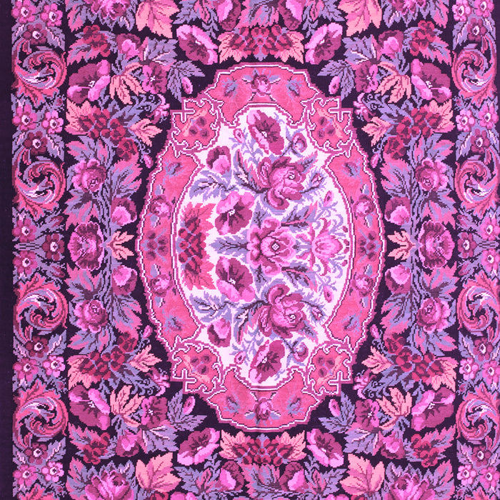 Medallion Purple French Rug, tr925pur
