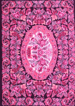 Medallion Pink French Rug, tr925pnk