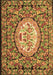 Medallion Brown French Rug, tr925brn