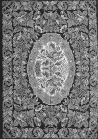 Medallion Gray French Rug, tr925gry