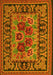 Machine Washable Persian Yellow Traditional Rug, wshtr926yw