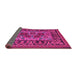 Sideview of Persian Pink Traditional Rug, tr926pnk