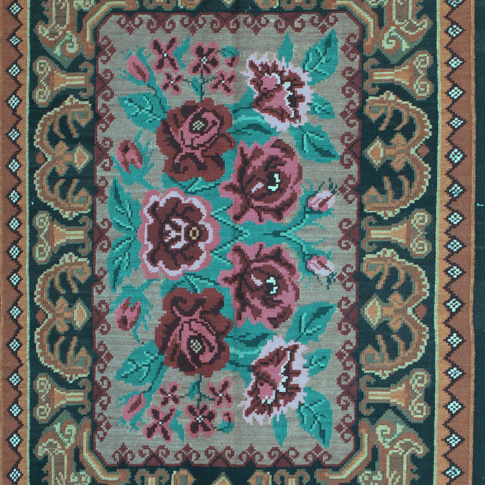 Persian Light Blue Traditional Rug, tr926lblu