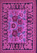 Machine Washable Persian Purple Traditional Area Rugs, wshtr926pur