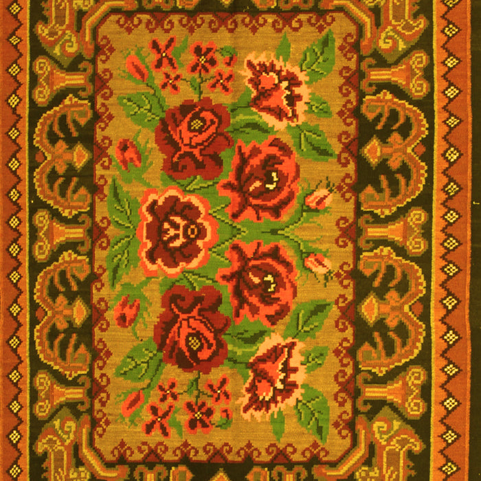 Persian Yellow Traditional Rug, tr926yw