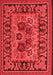 Persian Red Traditional Area Rugs