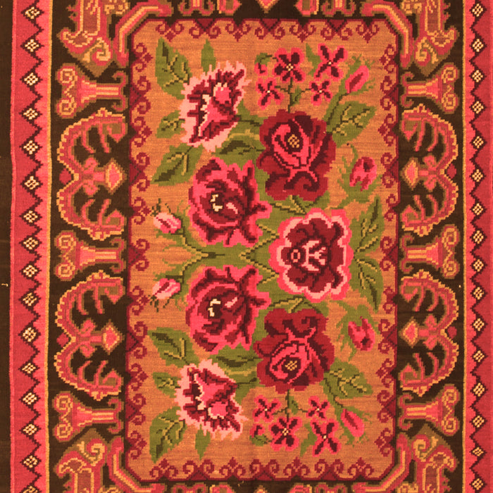 Persian Orange Traditional Rug, tr926org