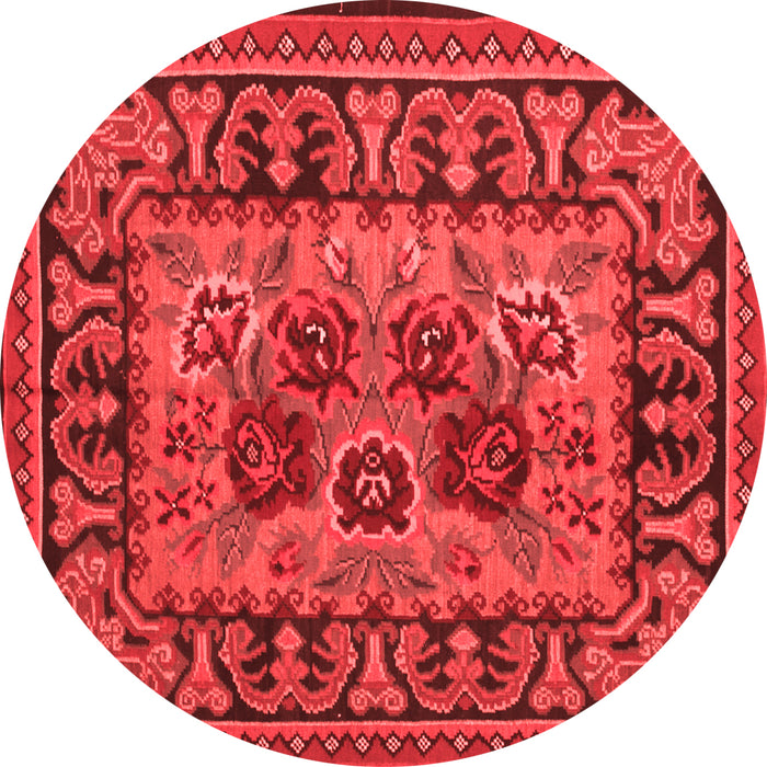 Machine Washable Persian Red Traditional Rug, wshtr926red