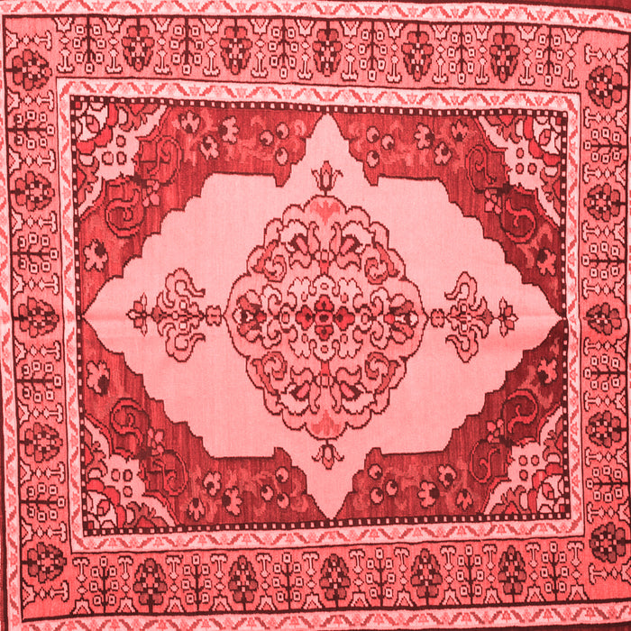 Machine Washable Persian Red Traditional Rug, wshtr927red