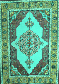 Persian Turquoise Traditional Rug, tr927turq