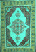 Persian Turquoise Traditional Rug, tr927turq