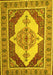 Persian Yellow Traditional Rug, tr927yw