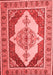 Persian Red Traditional Area Rugs