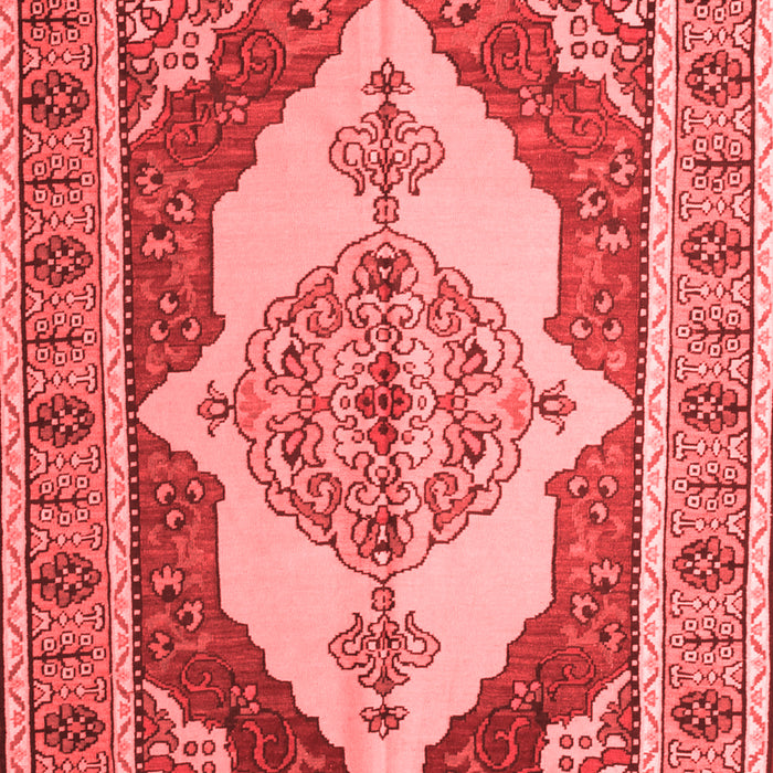 Machine Washable Persian Red Traditional Rug, wshtr927red