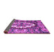 Sideview of Persian Purple Traditional Rug, tr928pur