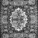 Serging Thickness of Persian Gray Traditional Rug, tr928gry