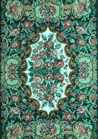 Persian Turquoise Traditional Rug, tr928turq