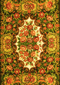 Persian Yellow Traditional Rug, tr928yw