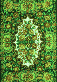 Persian Green Traditional Rug, tr928grn