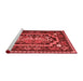 French Red Washable Rugs