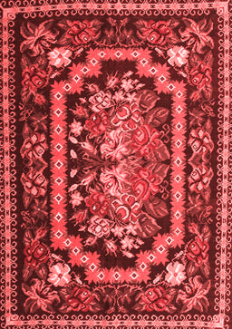Medallion Red French Area Rugs
