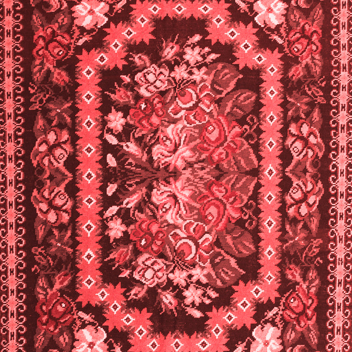 Medallion Red French Area Rugs