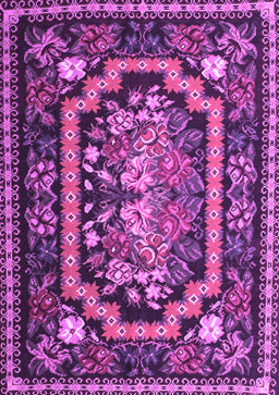 Medallion Purple French Rug, tr929pur