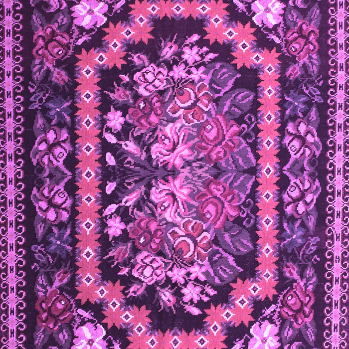 Medallion Purple French Rug, tr929pur