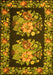 Medallion Yellow French Rug, tr930yw