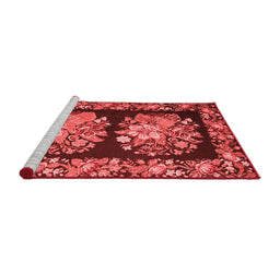 French Red Washable Rugs