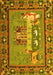 Medallion Yellow French Rug, tr931yw