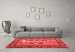 French Red Washable Rugs