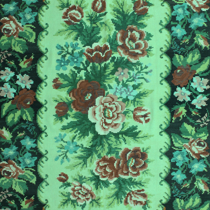 Machine Washable Persian Turquoise Traditional Area Rugs, wshtr932turq