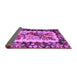 Sideview of Persian Purple Traditional Rug, tr932pur