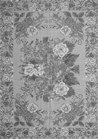 Medallion Gray French Rug, tr933gry