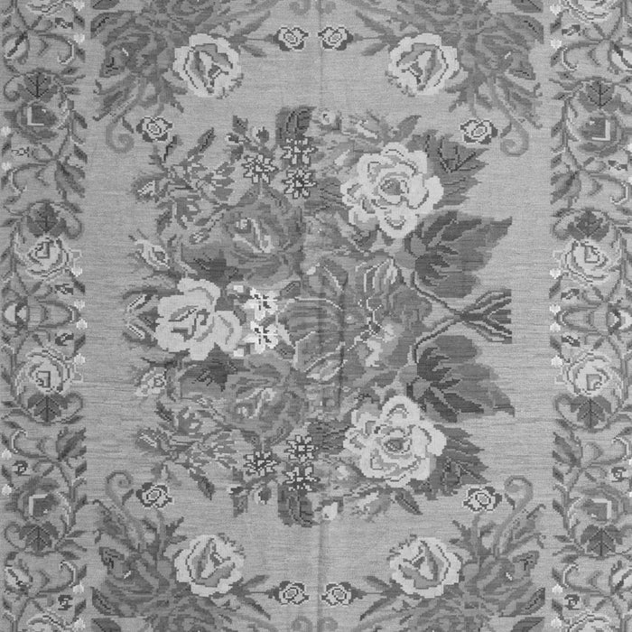 Medallion Gray French Rug, tr933gry