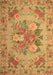 Medallion Brown French Rug, tr933brn